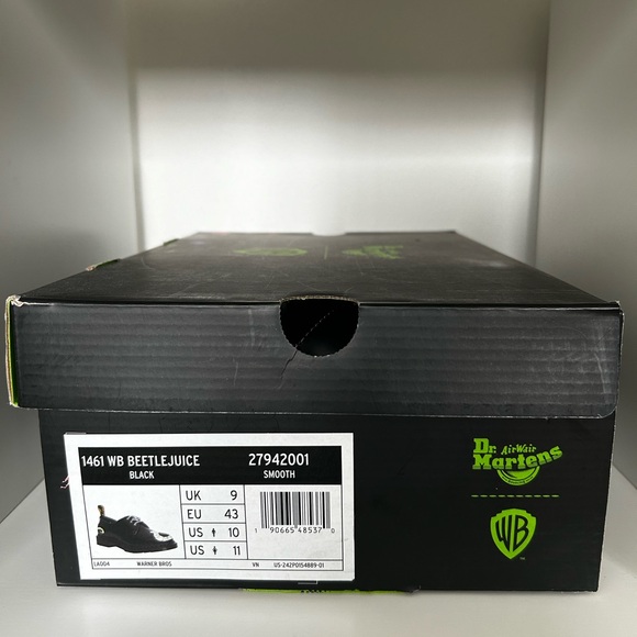 Doc martens X Beetlejuice collaboration shoes Sz US 11 - Picture 8 of 8